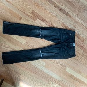 Free People black skinny jeans